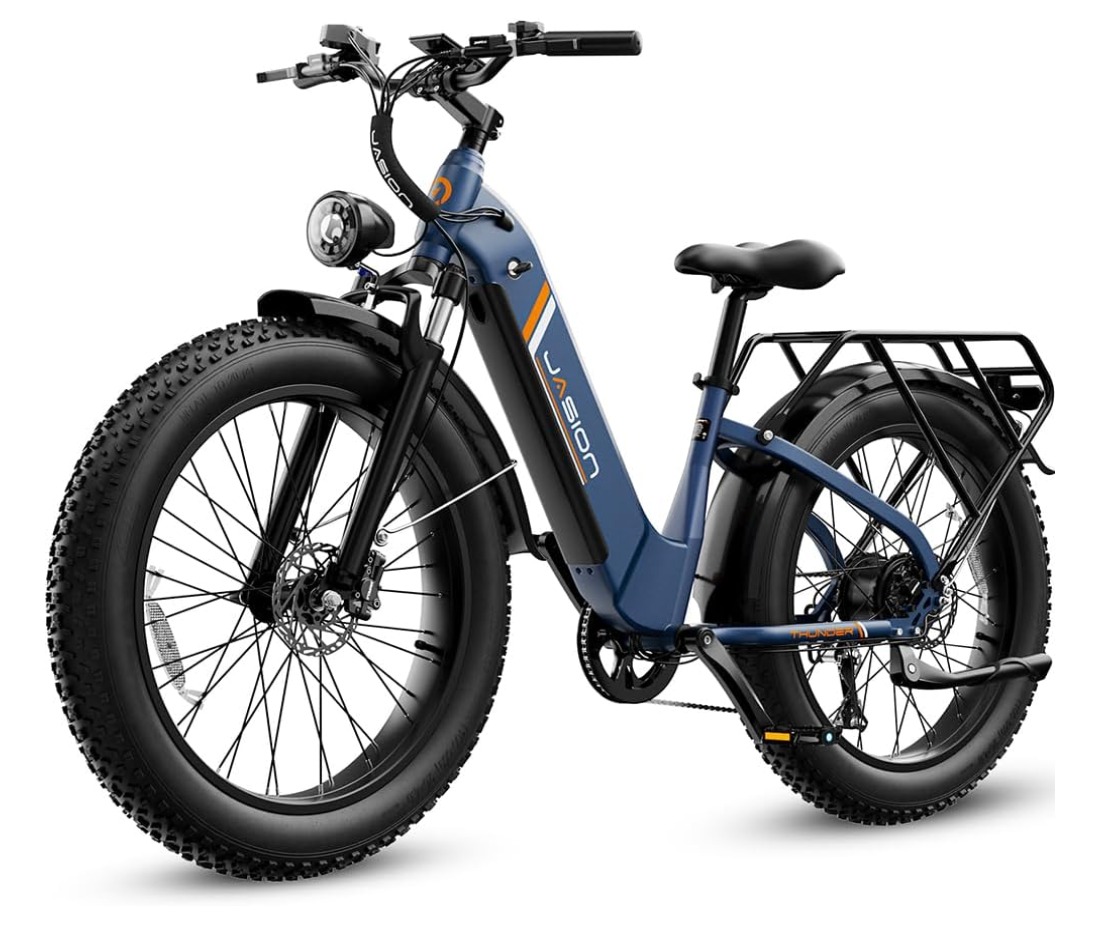 Jasion Thunder PRO electric bike in blue
